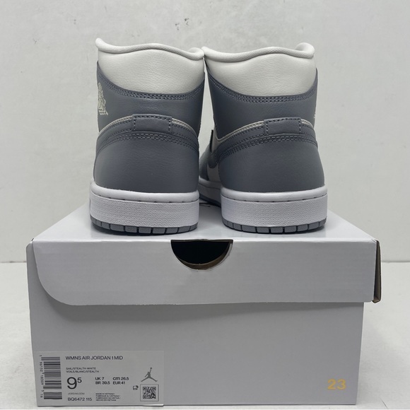 Nike Air Jordan 1 Retro Mid WMNS “Stealth” 2022 - Picture 4 of 4